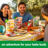 Snak Club Tajin Gummy Candy Fruit Rings, Gummies with Chili and Lime Seasoning, Mild Spice, Gluten-Free and Vegan Snacks, Assorted Variety, Mango