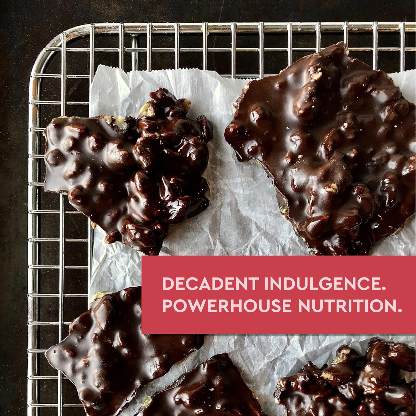 SEEDLY Organic 70% Dark Chocolate Snacking Bark with 20g Protein, 50% less sugar - Limited Edition Peppermint - Keto, Vegan Snacks, Gluten-Free, Low