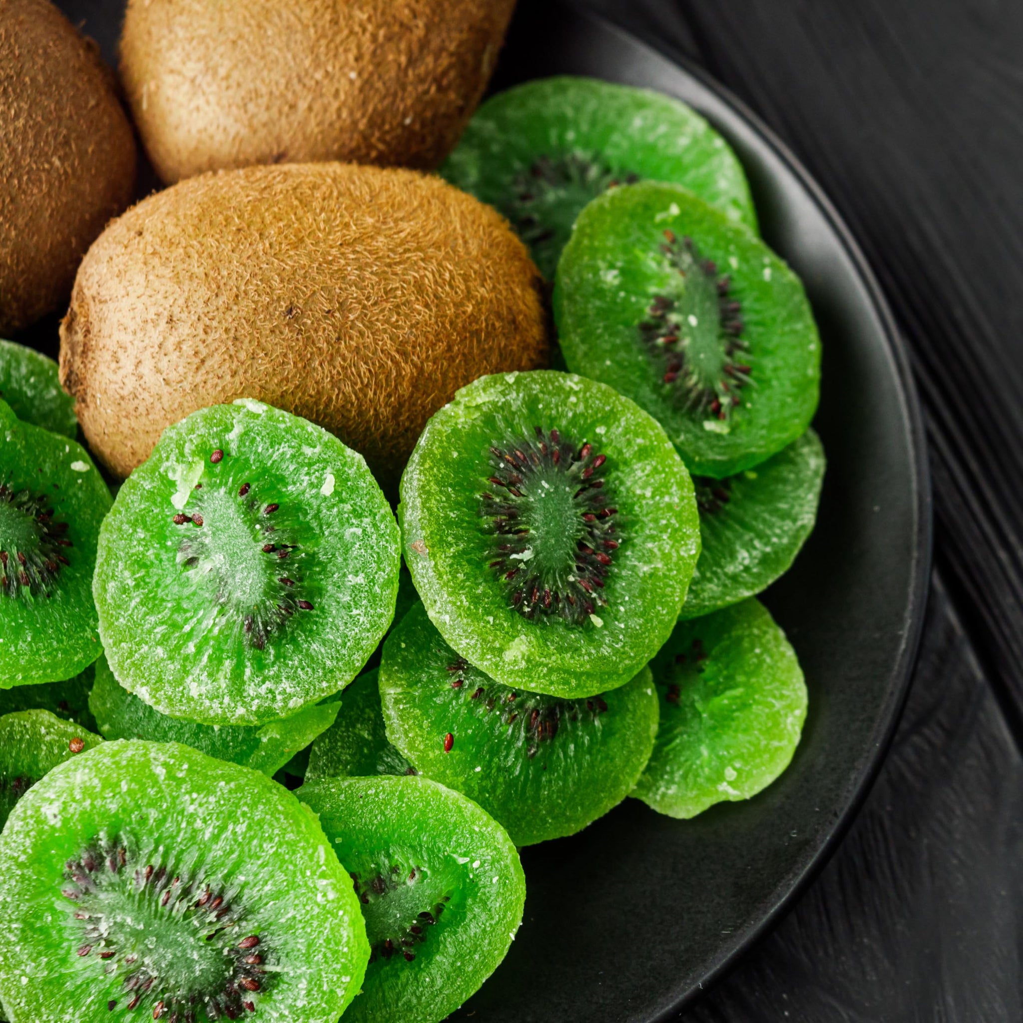 Dried Kiwi, 1 Pound Bag Dehydrated Fruit, Dried Fruit, The Hampton Popcorn & Candy Company