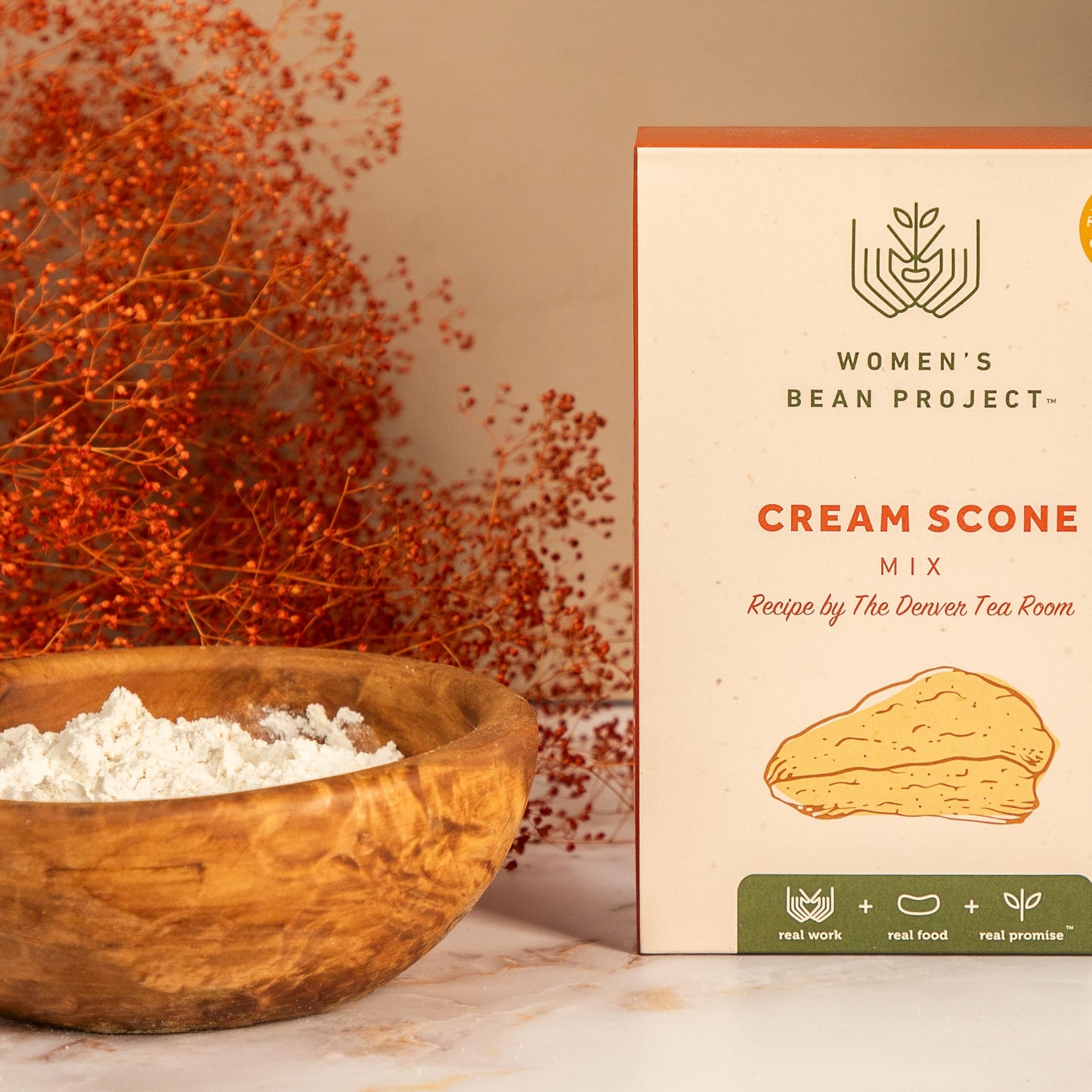Women's Bean Project Cream Scone Mix, 25 Ounces