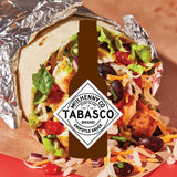 TABASCO Brand Chipotle Pepper Hot Sauce, Medium Heat, Glass Bottle, Smoky & Smooth, Great for Marinating or Grilling Meats, Chicken Burritos, & More