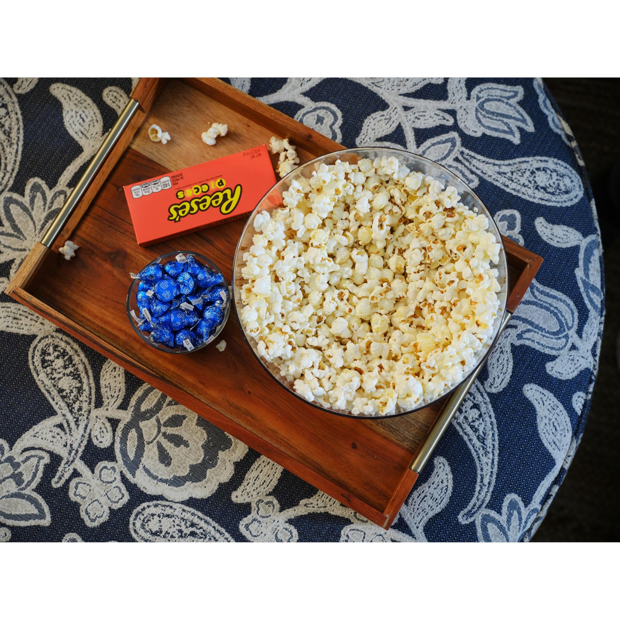 SkinnyPop Roasted Garlic Butter Popcorn, Whole Grain Gluten-Free Snack, 4.4 oz Bag