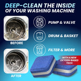 Washing Machine Cleaner Pro Tablets for Pet Owners - 28 Pack, Front & Top Load Washer Deep Cleaning, Septic Tank Safe, HE Support, Remove Stubborn Pet