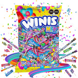 Winis Mix Variety of Mexican Chewy Candies | Bulk Taffy Candy Mix - 3.6 lbs - 150 Individually Wrapped Party | Taffy, Gifts, Holiday, Parties