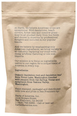 Dandelion Root Super Antioxidant Tea, 15-20 Servings, Eco-Conscious Zip Pouch, Contains Caffeine, Pure Loose Leaf Tea Grown in America, 1.33 Ounce