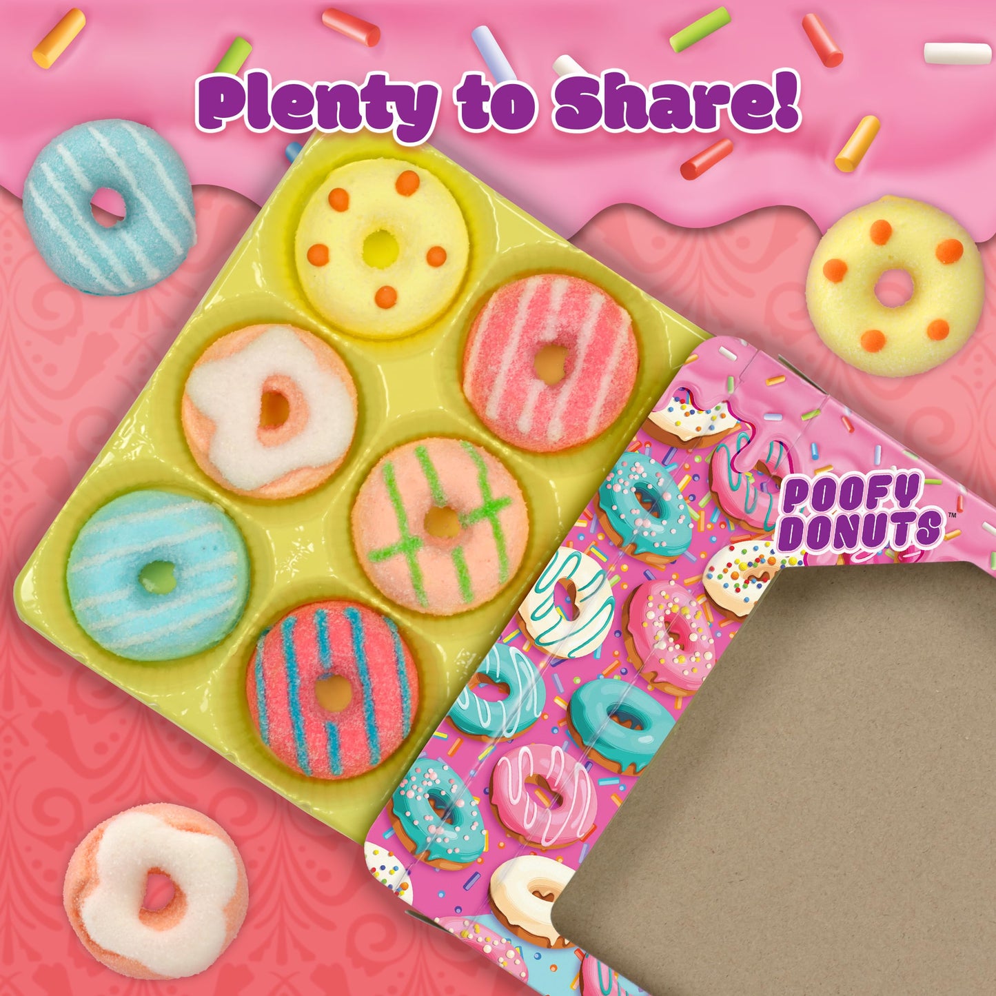 Boone's Mill Poofy Donuts Marshmallow Gummy Candy