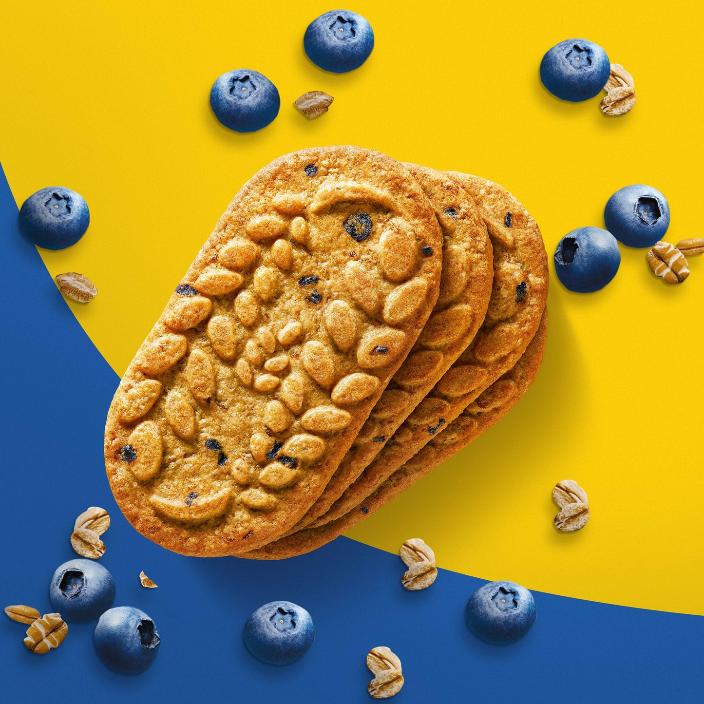 belVita Breakfast Biscuits, Blueberry Flavor, 5 Packs (4 Biscuits Per Pack)