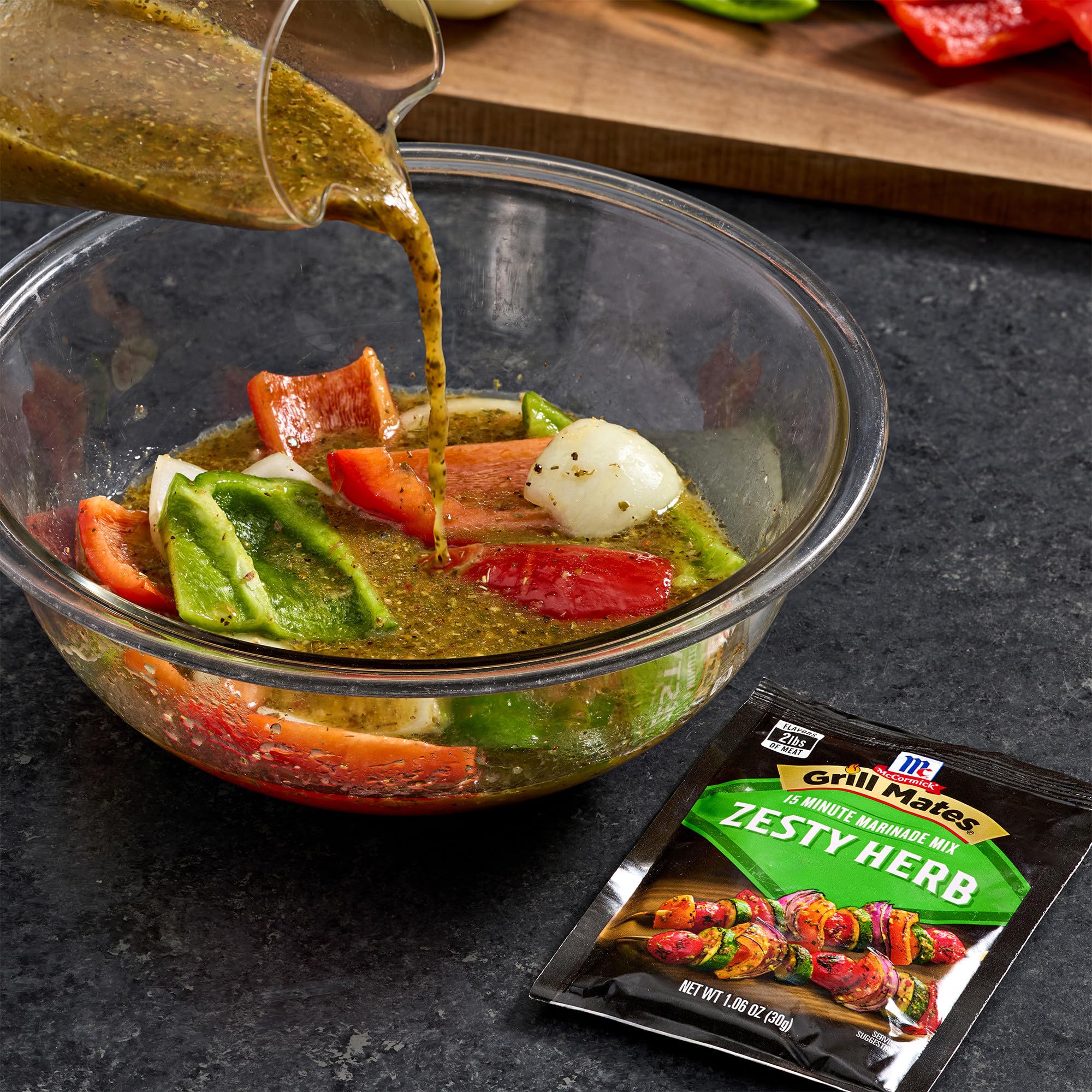 McCormick Grill Mates Zesty Herb Marinade Mix, 1.06 oz