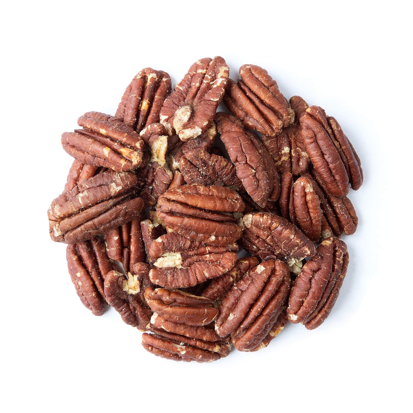 Food to Live Organic Dry Roasted Pecan Halves with Himalayan Salt, 12 Pounds Non-GMO, Oven Roasted Lightly Salted Nuts, No Oil Added, Vegan Snack