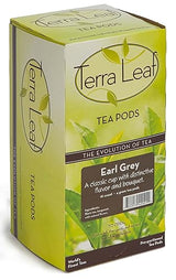 Baronet Coffee Terra Leaf Earl Grey Tea Pods - 3 Boxes of 18 Single Serve Coffee Pods - 54 Count, 4 Grams - Individually Wrapped for Freshness - Fits