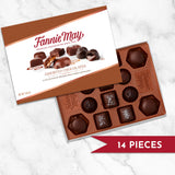 Fannie May, Milk and Dark Chocolate Holiday Gifts, Assorted Chocolates, Chocolate Gift Box, 7 oz