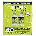 Mrs Meyer's Lemon Verbena Multi Surface Cleaner Refill, 4 FZ