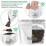 Tealyra - Cream Earl Grey Moonlight - Luxurious Loose Leaf Black Tea - Citrusy Bergamot with French Vanilla - All Natural, Medium Caffeine, 200g