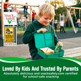 Cooper Street Granola Bakes Apple Cinnamon - Soft Baked Chewy Breakfast Granola Cookie Bars - Nut & Dairy Free School Safe Grain & Seeds Bars - 110