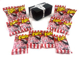 Eiffel Cherry Bon Bons Chewy Candy, 4 oz Bags in a BlackTie Box (Pack of 12)