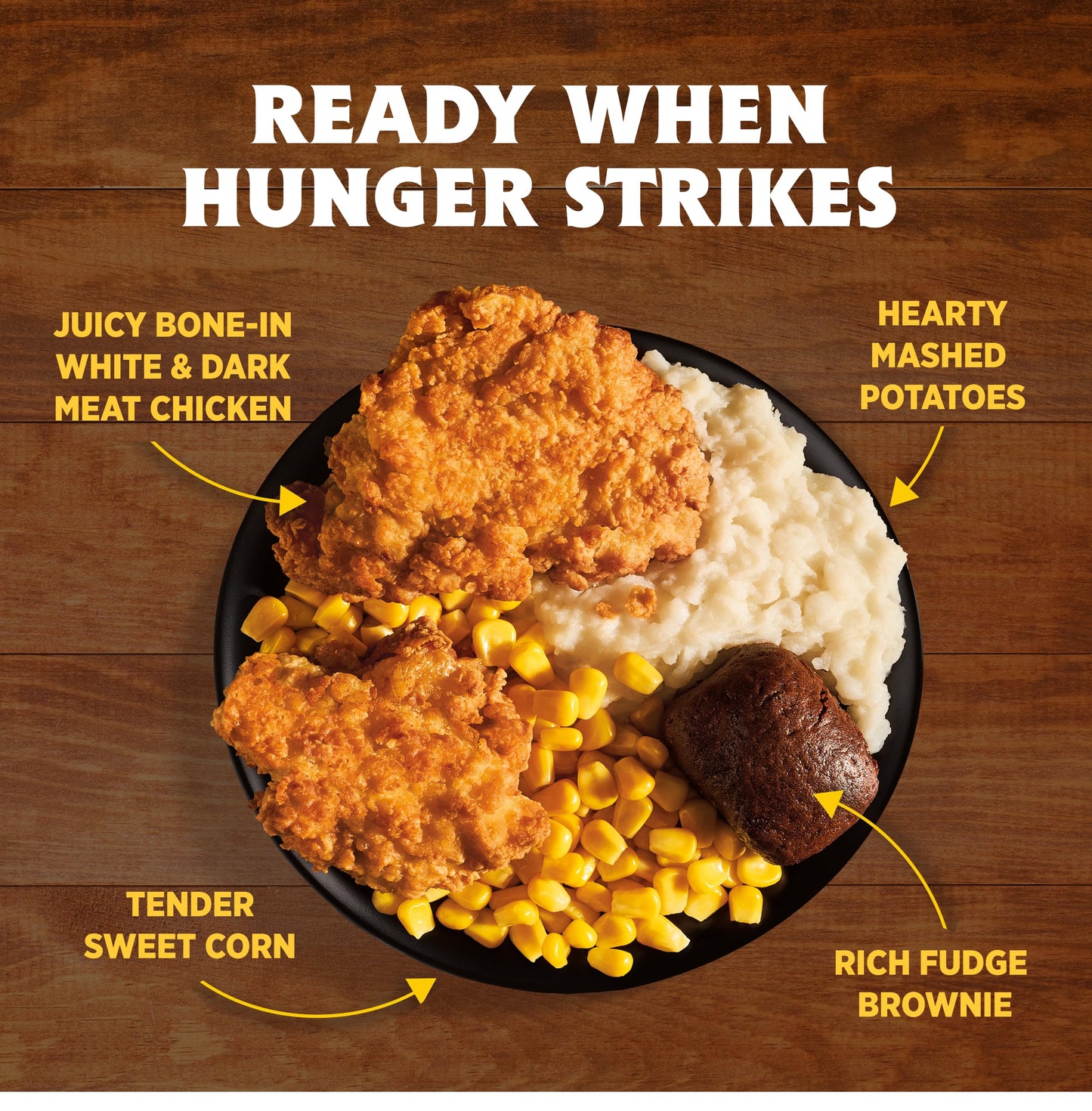 Hungry-Man Selects Classic Fried Chicken, 16 Oz