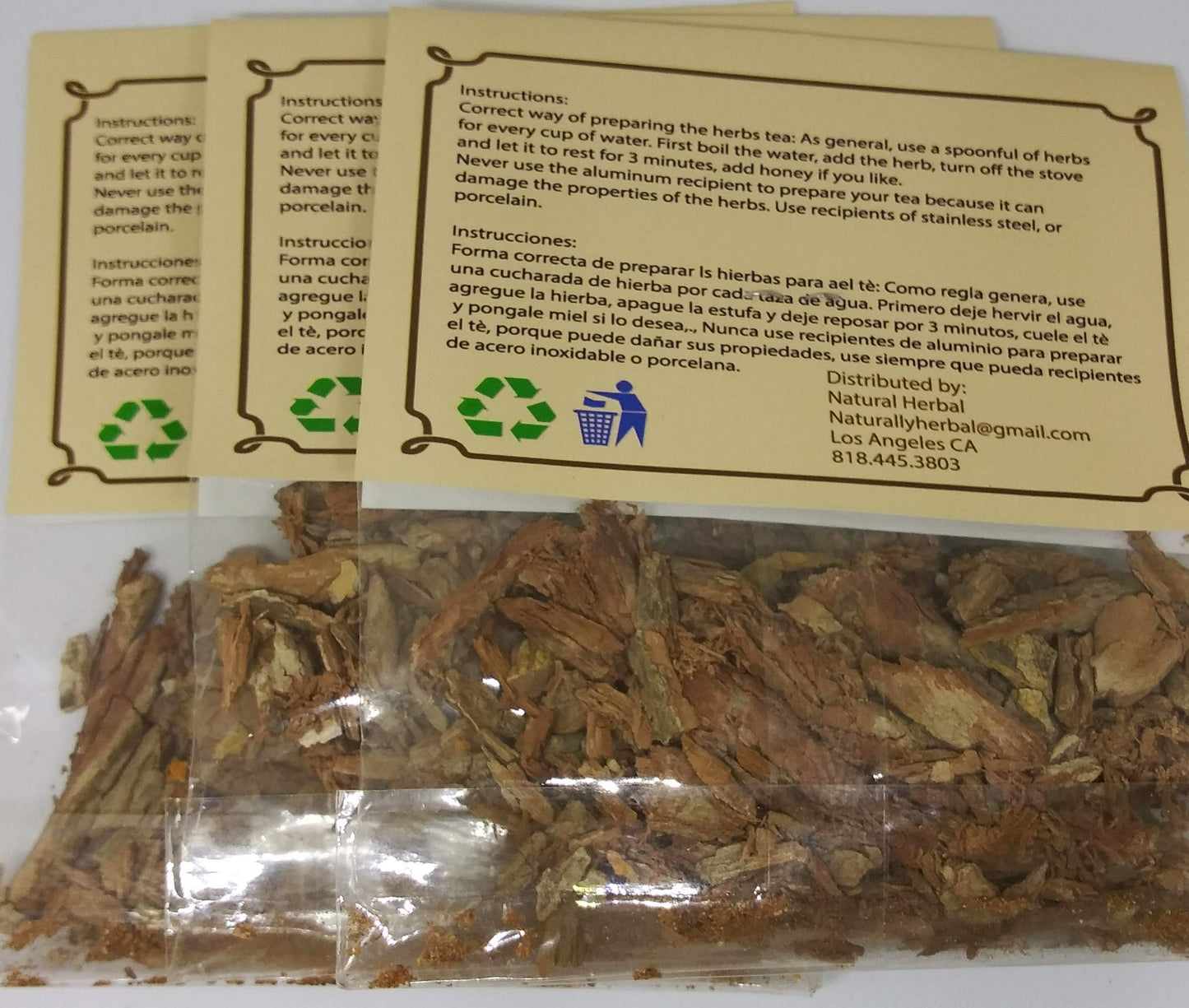 Cancerina Hierba-Tea 3/8 OZ (10.6 Grm)3pack