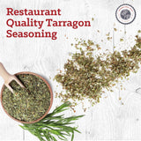 Dried Tarragon Leaves by International Spice, Tarragon Spice, Gourmet Tarragon Seasoning, Restaurant Bulk Spices for Chicken, Fish, and Vegetables