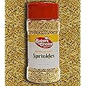 Bakers Choice Metallic Gold Sprinkles for Baking - Jimmies Sprinkles for Ice Cream Toppings - Dairy Free, Kosher 2.8 oz.