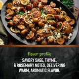 Frontier Co-op Salt-free Poultry Seasoning, 1-pound Bulk Bag, Blend of Sage, Thyme & Onion, Perfect for Poultry & Stuffing