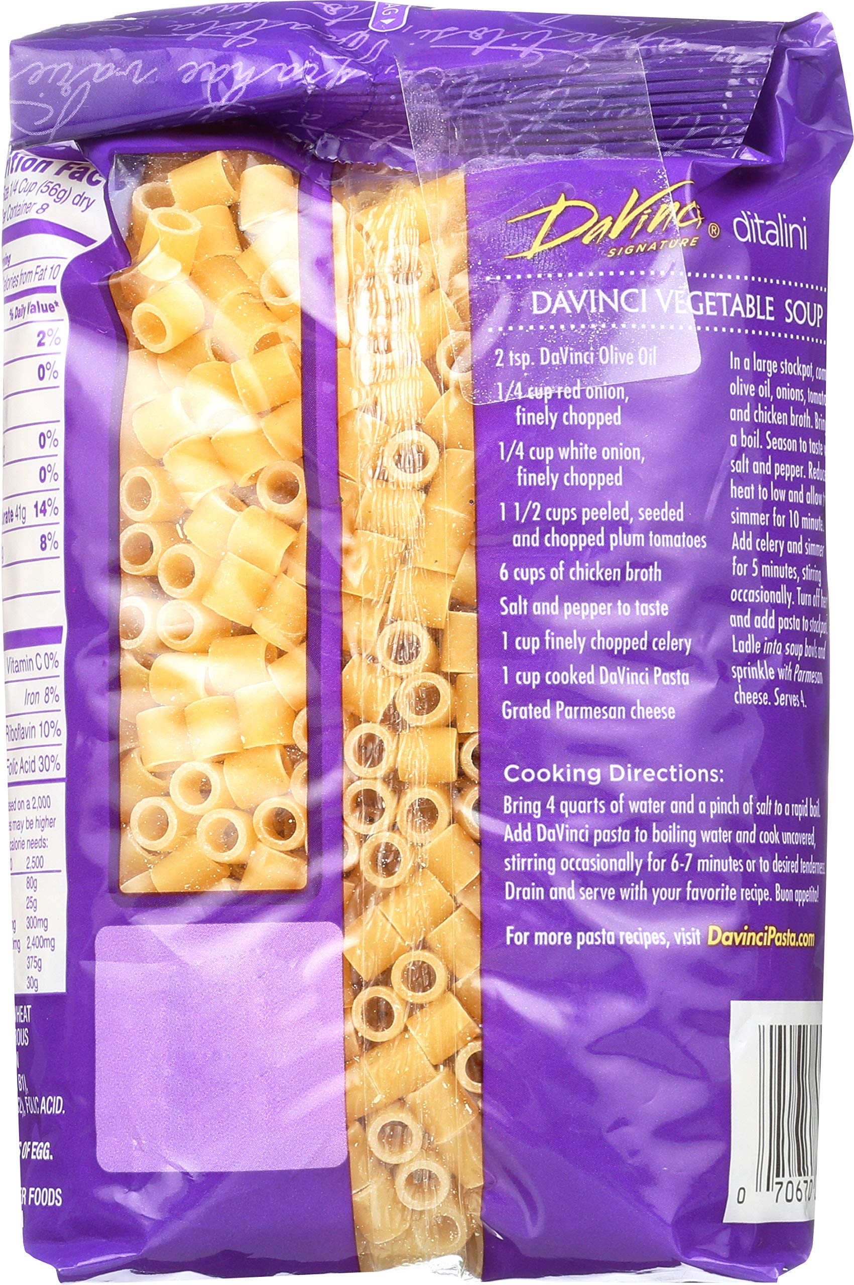 DaVinci Ditalini, 16-ounces (Pack of12)