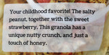 Garrett's Granola - Peanut Butter and Jelly with Strawberries Granola Mix, 12 Ounce (Pack of 2)
