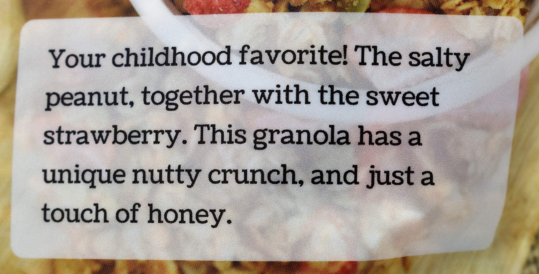 Garrett's Granola - Peanut Butter and Jelly with Strawberries Granola Mix, 12 Ounce (Pack of 2)