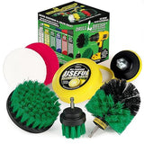 Electric Spin Scrubber Kitchen Cleaning Set with Multi-Purpose Cleaner Paste - Lemon Lime Scented, Stainless Steel Appliance, Oven, Stove Top