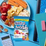Welch's Juicefuls Juicy Fruit Snacks, Mixed Fruit, Fruit Gushers, Gluten Free, 4 Oz Sharing Size Bags (Pack of 3)