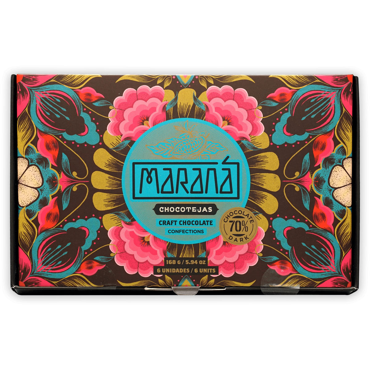 Marana Chocotejas - Peruvian Bon Bons (6 Piece Gift Box)