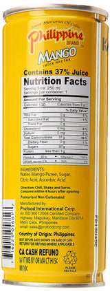 Mango Juice Nectar - 8.4fl Oz (Pack of 6)
