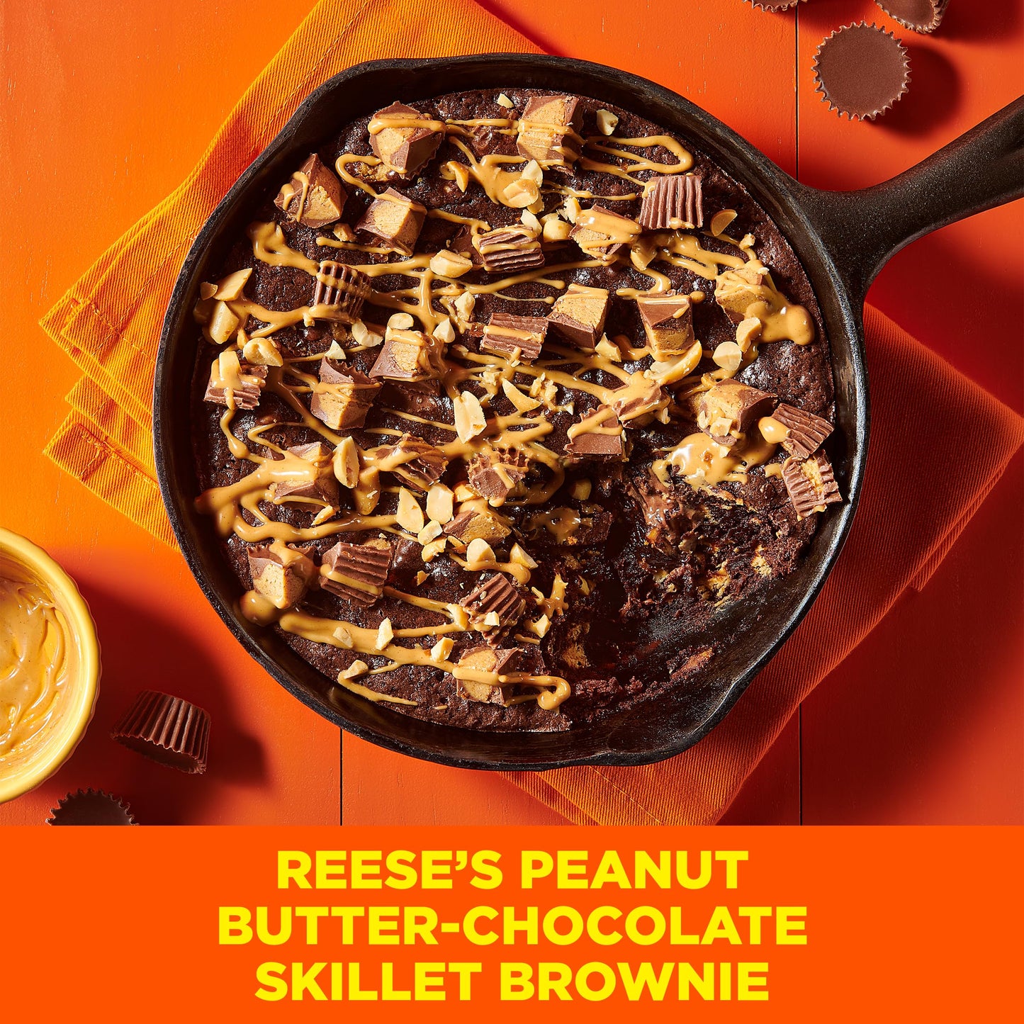 Betty Crocker REESE'S Brownie Mix With REESE’S Peanut Butter Chips, 16 oz