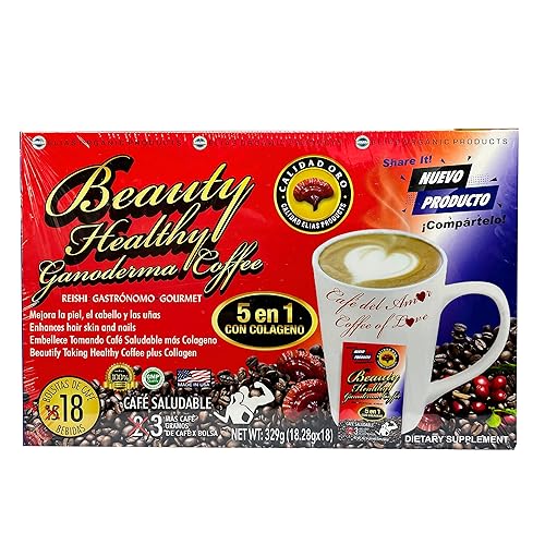 Beauty Healthy Ganoderma Collagen Coffee Ready To Use 5 in 1
