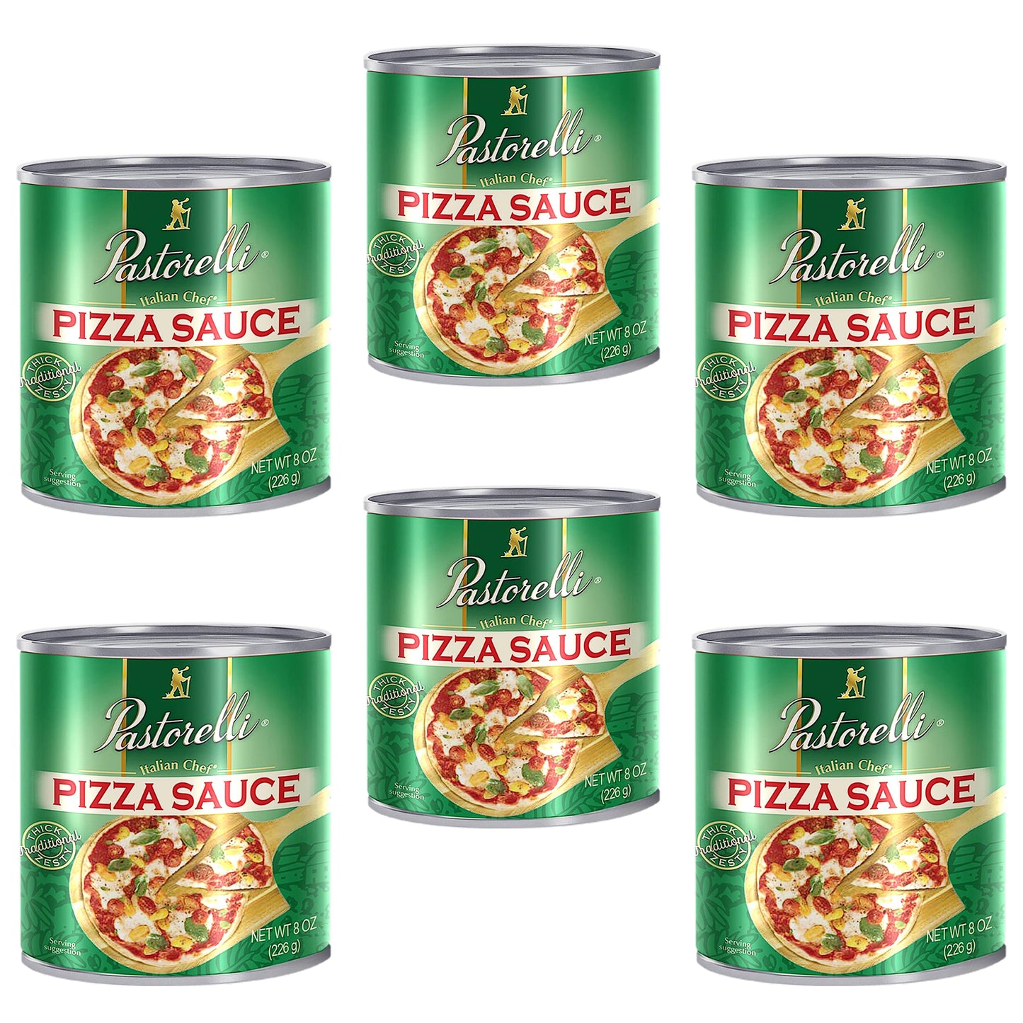 Pastorelli Pizza Sauce, Original Authentic Italian Pizza Sauce with Extra Virgin Olive Oil and Pecorino Romano Cheese Shredded, Since 1952 Family