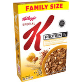 Kellogg's Special K Protein, Breakfast Cereal, Honey Almond Ancient Grains, A Good Source of 11 Vitamins and Minerals, Value Size, 17.1oz Box