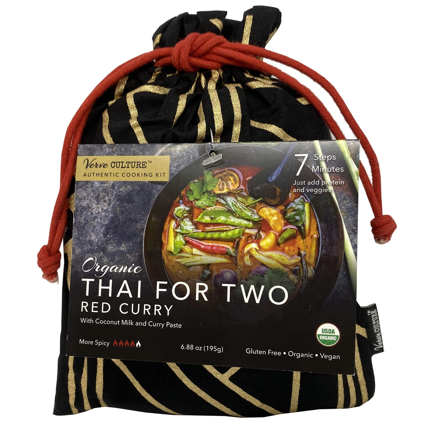 Verve Culture Thai for Two - Thai Red Curry | USDA Organic, Vegan, Gluten-Free | Made in Thailand
