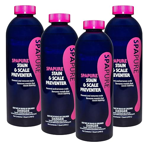 SpaPure Stain & Scale Preventer (1 qt) (4 Pack)