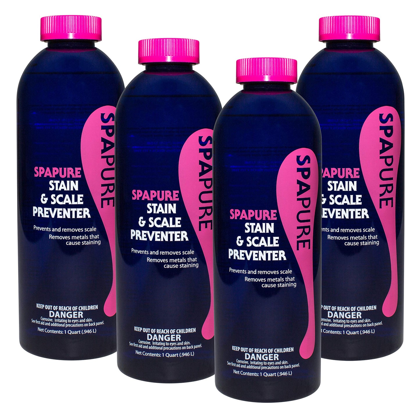 SpaPure Stain & Scale Preventer (1 qt) (4 Pack)
