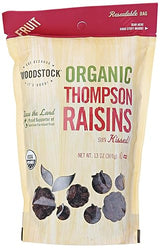 Woodstock Organic Thompson Raisins, 13 Oz