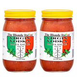 Smooth Creamy Pasta and Pizza Sauce for Cooking | Alcohol-Free Natural Tomato Sauce | Low Carb, Low Sugar | Made in USA, 16oz Jars