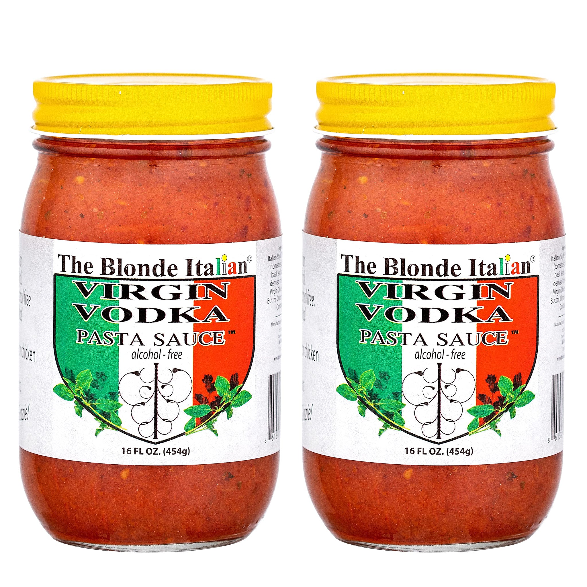 Smooth Creamy Pasta and Pizza Sauce for Cooking | Alcohol-Free Natural Tomato Sauce | Low Carb, Low Sugar | Made in USA, 16oz Jars