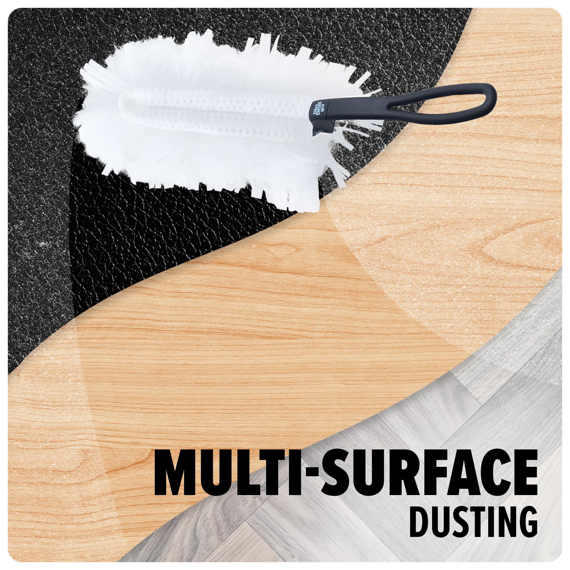 Dirt Devil Handheld Duster, Hand Duster for Multi-Surface Cleaning, Includes Replacement Disposable Heads, Dusters for Home Use