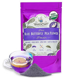 Butterfly Pea Flower Powder Blue Matcha Tea | 100% USDA Organic | CULINARY GRADE | GMO Free | Gluten Free | Vegan | No Artificial Dyes | Plant-Based