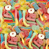 Sour Gummy Candy Mix | 2-Pound Pack | Chewy Gummies for Candy Buffets, Goodie Bags & Dessert Decorating | Belts, Peach Rings, Watermelon Wedges