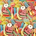 Sour Gummy Candy Mix | 2-Pound Pack | Chewy Gummies for Candy Buffets, Goodie Bags & Dessert Decorating | Belts, Peach Rings, Watermelon Wedges