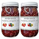 Amish Raspberry Jalapeno Jam - Two 18 Oz Jars