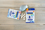 Grenades GUM Explosively Strong Mint Sugar-Free Gum - Intense, Long Lasting Flavor and Breath Freshening - Pack of 5 (Super-Uber Mint) (150 Pieces)