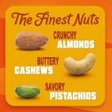 Blue Diamond Almonds, Mixed Nuts Sweet Honey Roasted Deluxe Snack Nuts, Almonds, Pistachios, and Cashews, 14oz. Can (Pack of 1)
