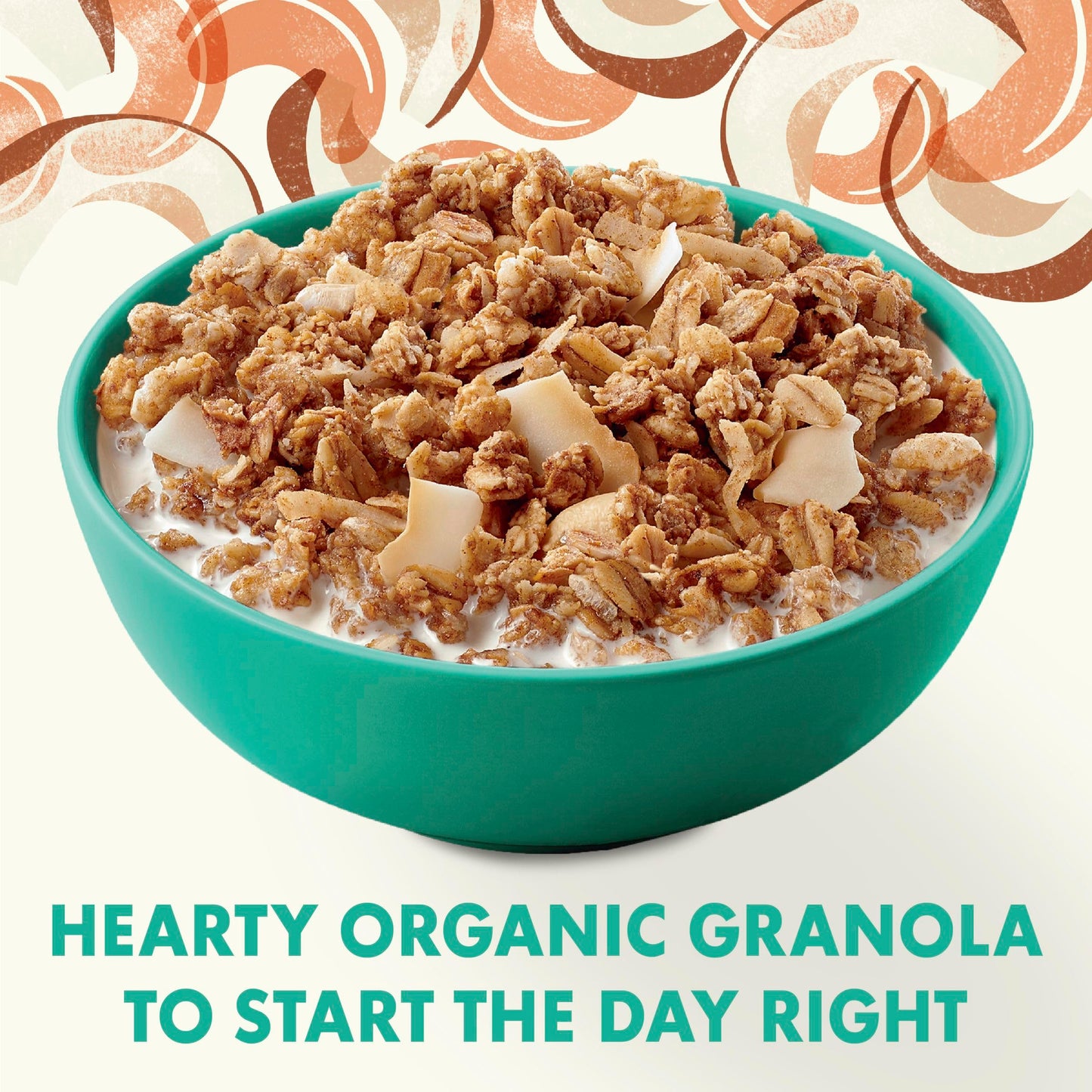 Cascadian Farm, Granola Coconut Cashew No Added Sugar, 11 Ounce