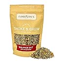 Flora Jane's Smoke & Brew - Balance Out Blend for Mental Support and Relaxation - Herbal Blend, Tea, and Bath Soak - Organic and Wildcrafted